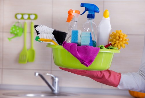 Professional upholstery cleaning for a fabric sofa