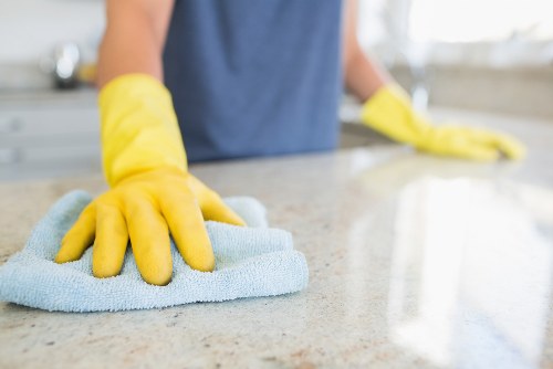 Local after builders cleaning team working in a SE4 property with access and parking considerations