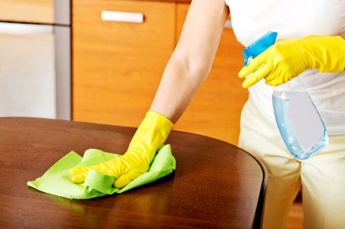 Clean and refreshed carpet fibres after professional treatment